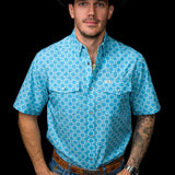 The Prescott Short Sleeve Pearl Snap Shirt