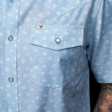 The Remi Short Sleeve Pearl Snap Shirt