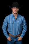The Walker Long Sleeve Pearl Snap Shirt