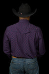 The Keaton Long Sleeve Pearl Snap Shirt