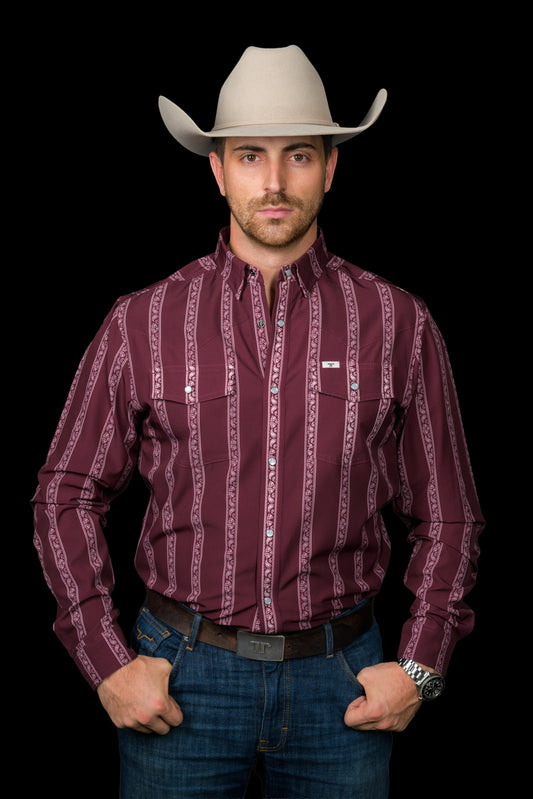 The Hays Long Sleeve Pearl Snap Shirt