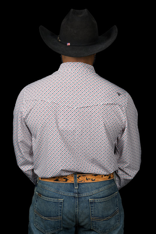 The Spade Long Sleeve Pearl Snap Shirt