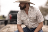 The Carson in White - Short Sleeve Pearl Snap (FINAL SALE)