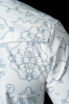 The Carson in White - Short Sleeve Pearl Snap (FINAL SALE)