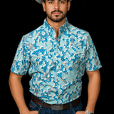 The Travis Short Sleeve Pearl Snap Shirt