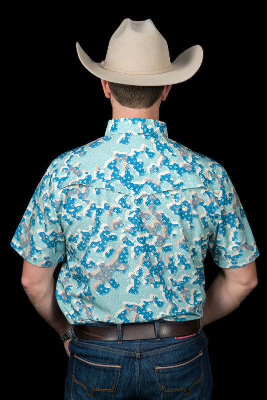 The Travis Short Sleeve Pearl Snap Shirt (FINAL SALE)