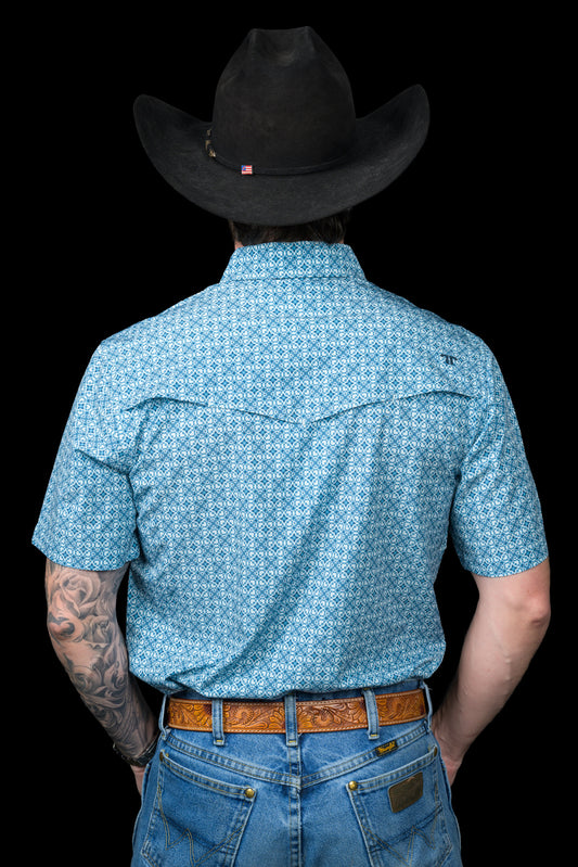 The Clint Short Sleeve Pearl Snap Shirt (FINAL SALE)