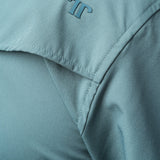 CORE - Men's Aqua Long Sleeve Pearl Snap Shirt