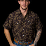 The Gage Short Sleeve Pearl Snap Shirt