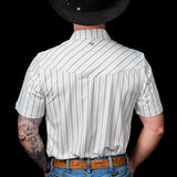 The Jack Pearl Snap Polo in Cream
