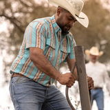 The Santa Fe - Short Sleeve Pearl Snap