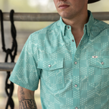 The Flynn Short Sleeve Pearl Snap Shirt